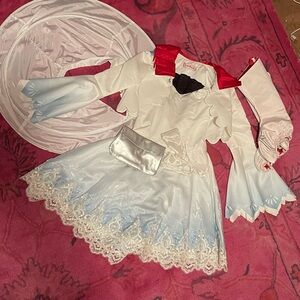 RWBY Weiss Schnee Volume 1 Cosplay Uwowo brand size small